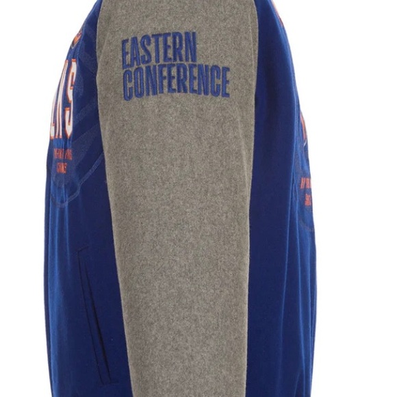 JH Design Knicks Two-Tone Reversible Wool Jacket - Picture 5 of 8